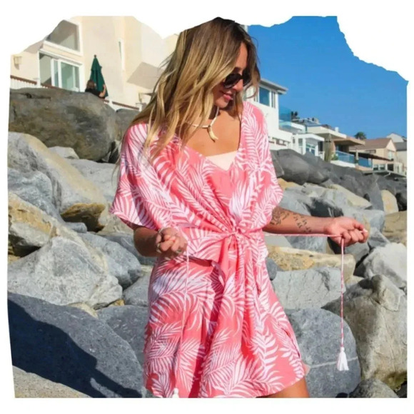 Cleobella Dreamy Sunset Beach Coverup - Picture 1 of 6